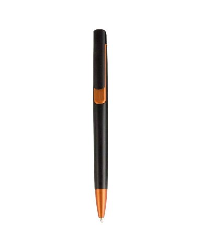 Penna a sfera a scatto colori metallizzati Arancione