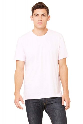 T-shirt unisex taglio attillato Soft Pink