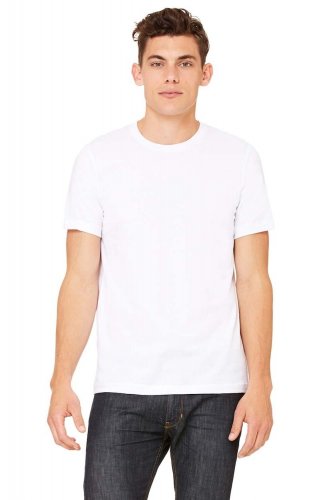 T-shirt unisex taglio attillato White