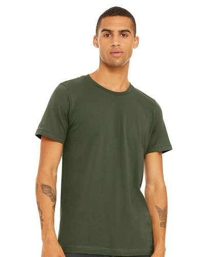 T-shirt unisex taglio attillato Military Green