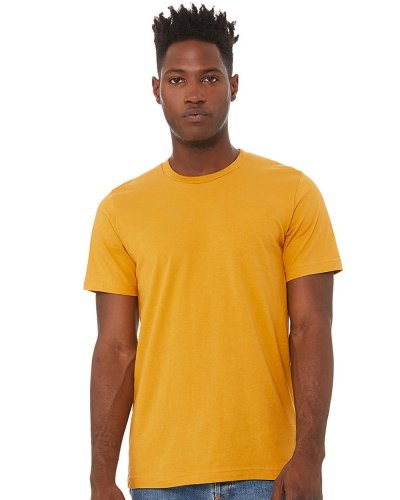 T-shirt unisex taglio attillato Mustard