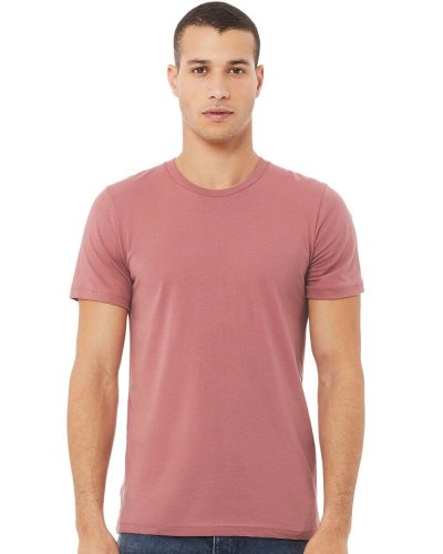 T-shirt unisex taglio attillato Mauve