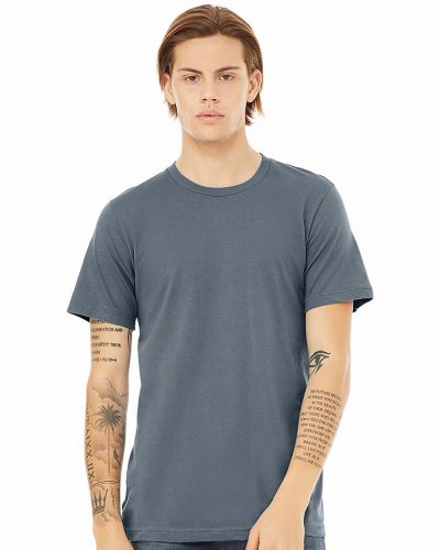 T-shirt unisex taglio attillato Steel Blue