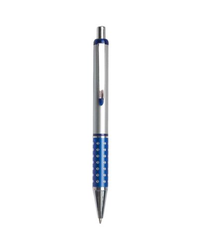 Penna a sfera con decori sull'impugnatura Blu scuro