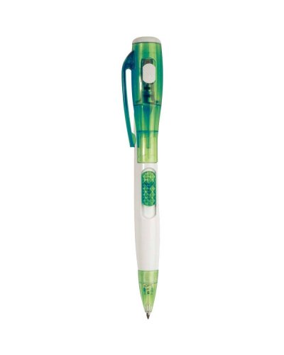 Penna in plastica con luce