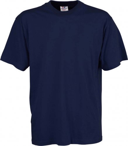T-shirt Basic doppia cucitura Navy