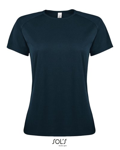 T-shirt Sporty traspirante Blu Petrolio