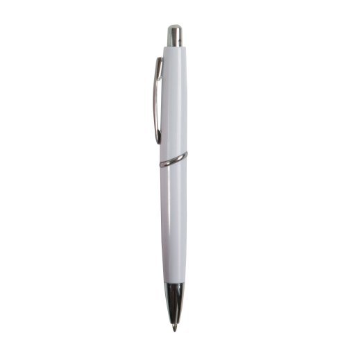 Penna a Scatto Mondo Office, Fusto Colorato, Refill Nero o Blu