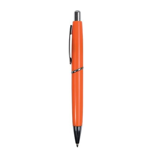 Penna a Scatto Mondo Office, Fusto Colorato, Refill Nero o Blu