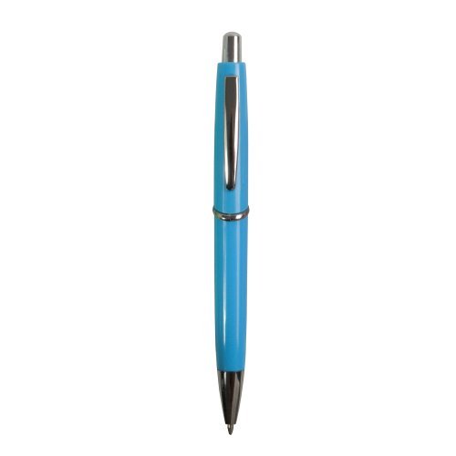 Penna a Scatto Mondo Office, Fusto Colorato, Refill Nero o Blu