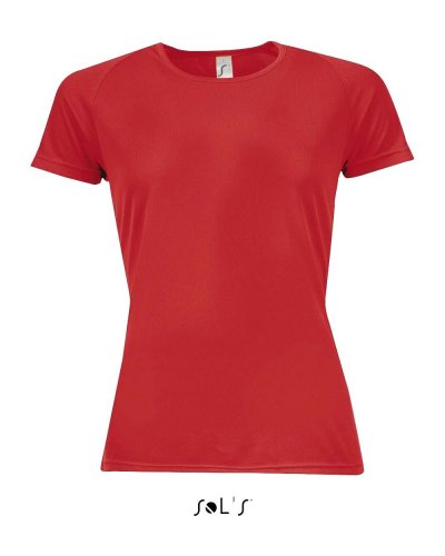 T-shirt Sporty traspirante Rosso