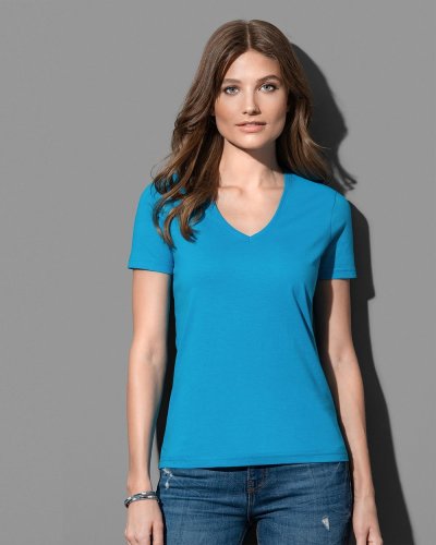 T-shirt donna scollo a V Classic