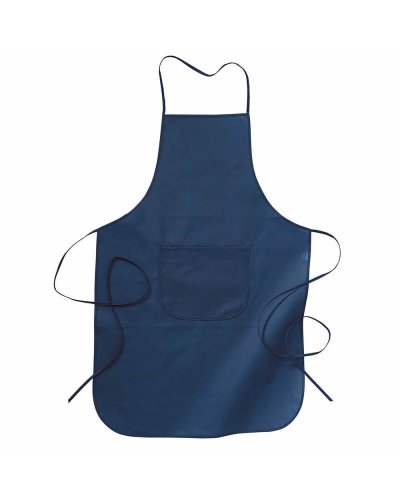 Grembiule in TNT con tasca Blu scuro