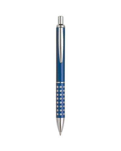 Penna a sfera con impugnatura decorata Blu scuro
