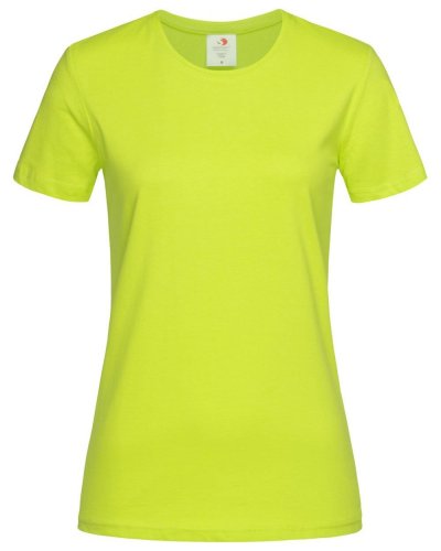 T-shirt donna Classic Fitted Bright lime