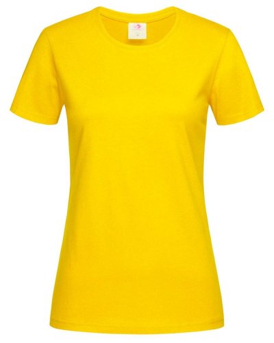 T-shirt donna Classic Fitted Sunflower yellow
