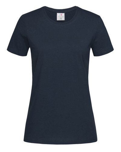 T-shirt donna Classic Fitted Blue Midnight