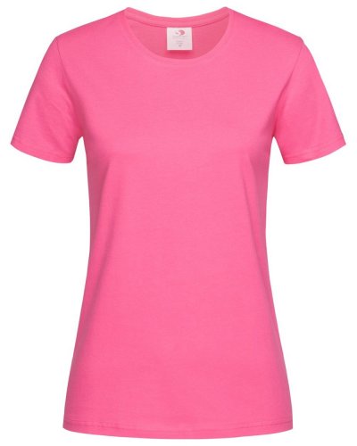 T-shirt donna Classic Fitted Sweet Pink