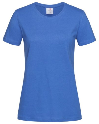T-shirt donna Classic Fitted Bright Royal