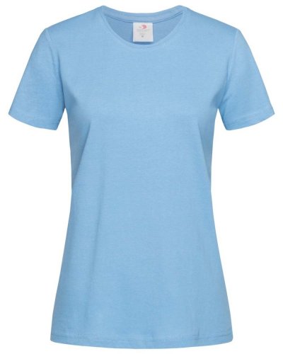 T-shirt donna Classic Fitted Light Blue