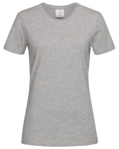 T-shirt donna Classic Fitted Grey Heather