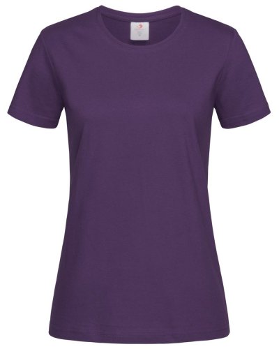 T-shirt donna Classic Fitted Deep Berry
