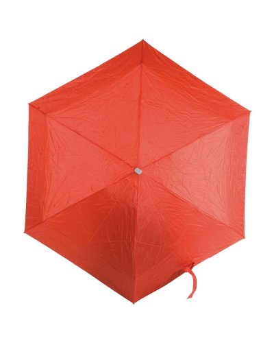 Mini ombrello con custodia Rosso