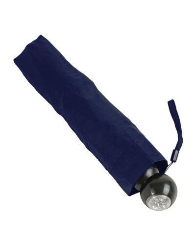 Mini ombrello con torcia a 9 led