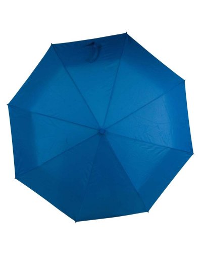 Ombrello Golf con fusto in acciaio e manico in legno Blu Royal
