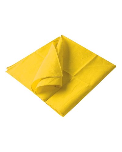 Foulard/bandana 100% cotone Giallo