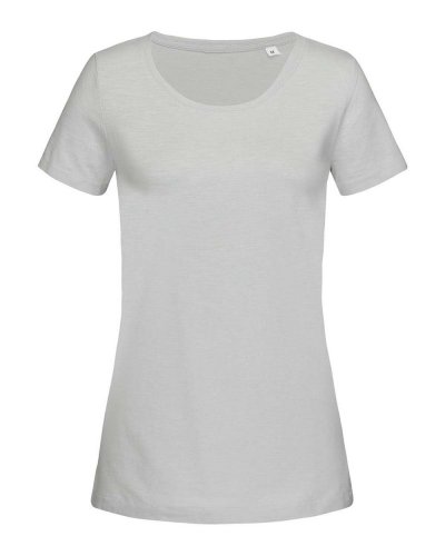 T-shirt girocollo donna Sharon Powder Grey