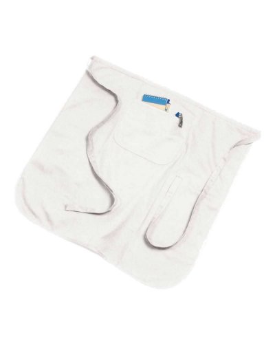 Grembiule da barman con tasca frontale Bianco