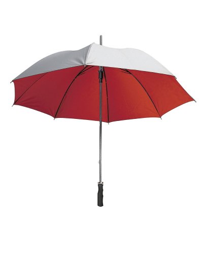 Ombrello lusso automatico Grigio/Rosso