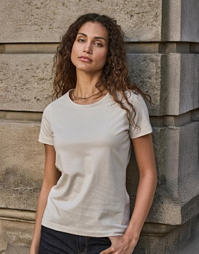 T-shirt donna Sof 100% cotone pettinato, girocollo