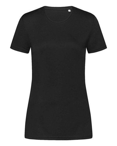 T-shirt donna Sports Black Opal