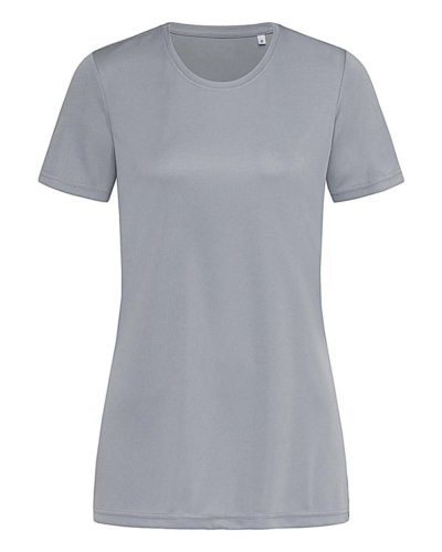 T-shirt donna Sports Silver Grey