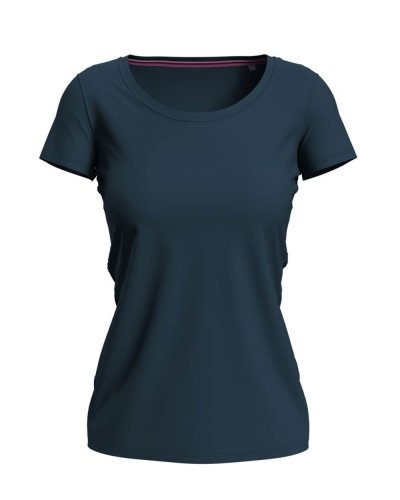 T-shirt girocollo donna Claire Marina Blue