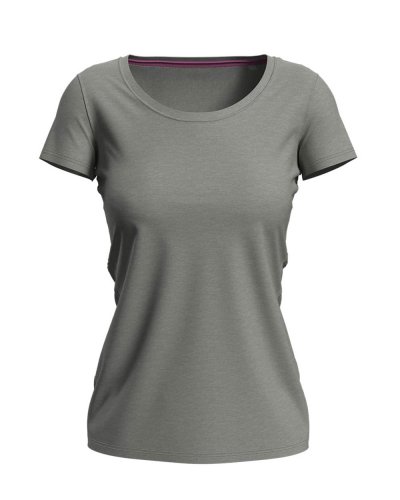 T-shirt girocollo donna Claire Grey Heather