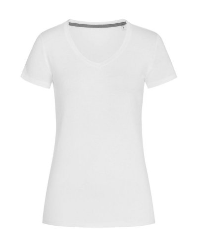 T-shirt donna Claire con scollo a V