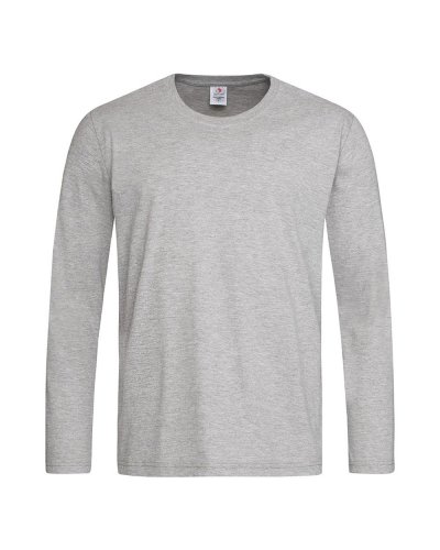 T-shirt maniche lunghe Classic Grey Heather
