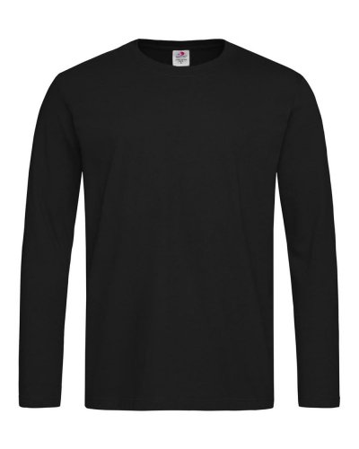 T-shirt Comfort 185 maniche lunghe Black Opal