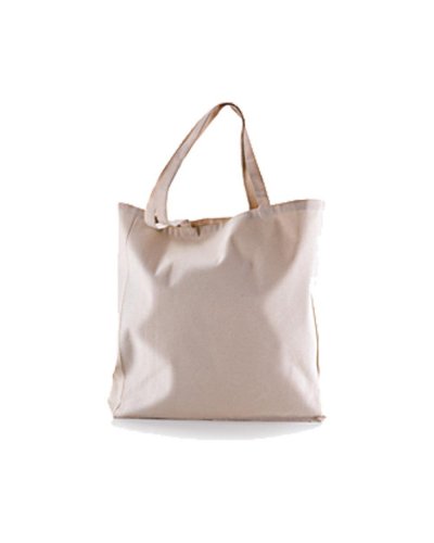 Shopper in cotone con soffietto Amaebi