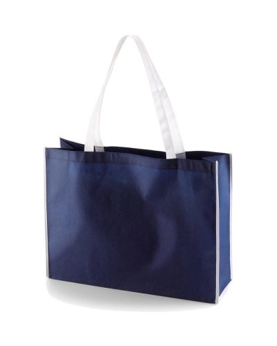 Shopper in TNT Skipper Blu Navy  /Bianco