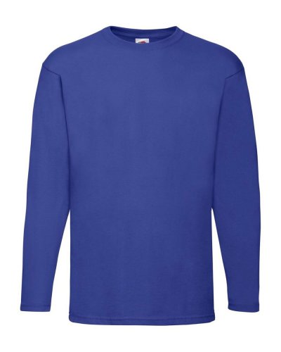 T-shirt Valueweight manica lunga Royal blue