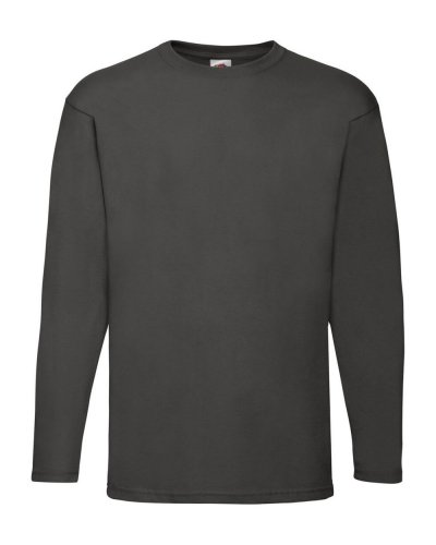 T-shirt Valueweight manica lunga Light graphite