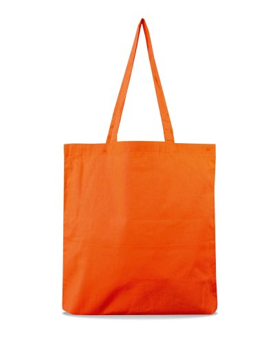 Shopper in cotone Tao Arancio