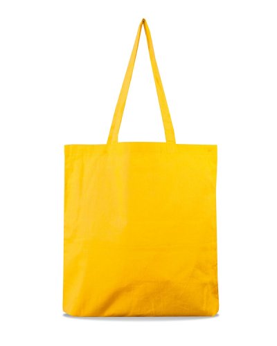 Shopper in cotone Tao Giallo