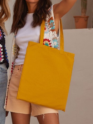 Promo Shoulder Shopper in Cotone 140g, 38x42 cm - 10L Resistenti