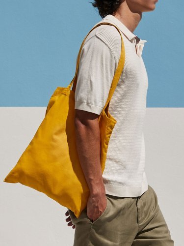 Promo Shoulder Shopper in Cotone 140g, 38x42 cm - 10L Resistenti