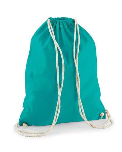 Sacca Cotton Gymsac Emerald